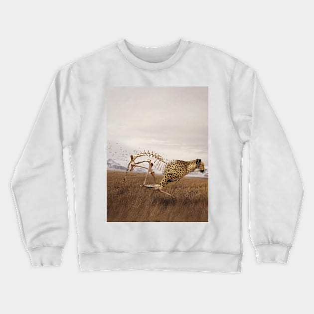 Bone To Be Wild Crewneck Sweatshirt by Atmajayaboby